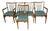 II/56 Spindle Chair Set of Armchairs and Dining Chairs from Musterring, 1956, Set of 5 For Sale