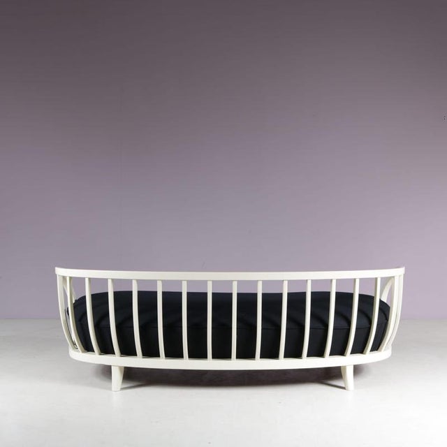 Danish Spokeback Sofa, 1940 For Sale - Image 11 of 13