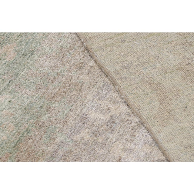 Beige Rug & Kilim’s Contemporary Abstract Rug in Polychromatic Painterly Patterns For Sale - Image 8 of 8