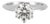 Tiffany & Co. The Tiffany Setting Platinum Gia 1.24ct Diamond Engagement Ring, Size 4.5 For Sale