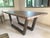 Brown 21st Century Wrought Iron Patio or Kitchen Dining Table, Indoor and Outdoor For Sale - Image 8 of 13