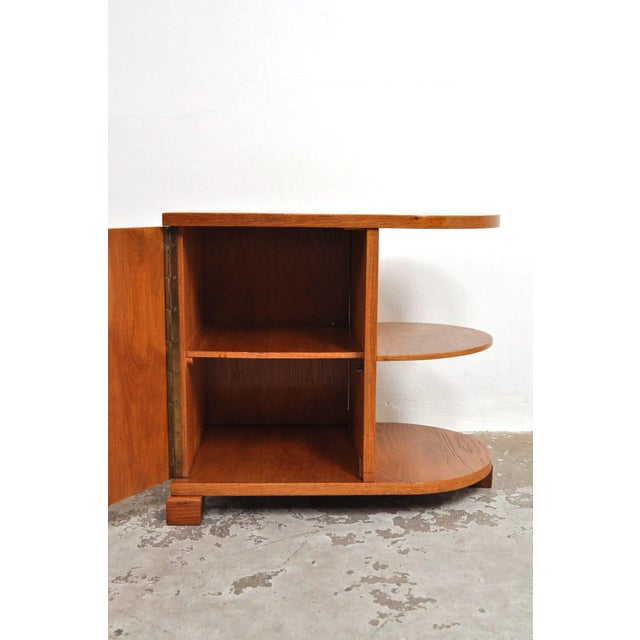 Vintage Room Divider in Oak, 1930s For Sale - Image 4 of 14