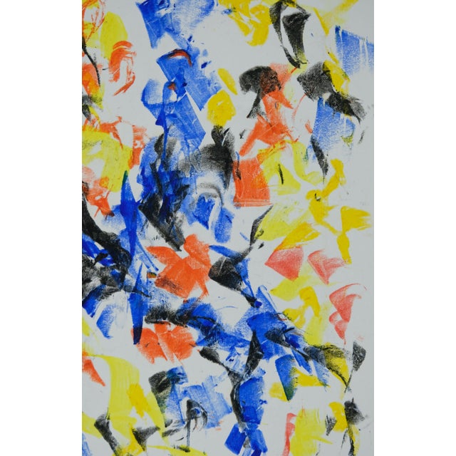 Françoise Galle, The Runner, Pastel Drawing For Sale - Image 4 of 6