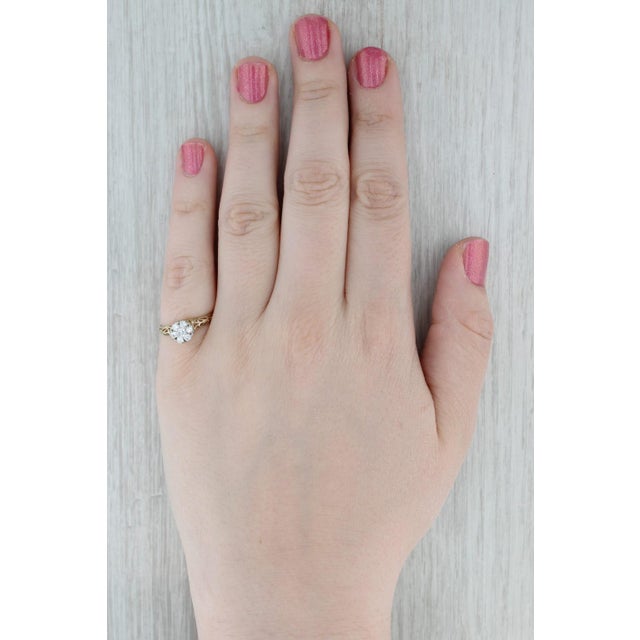 Gemstone Information: - Natural Diamonds - Total Carats - 0.26ctw Cut - Round (Old European, Old Mine, Transitional) Color...