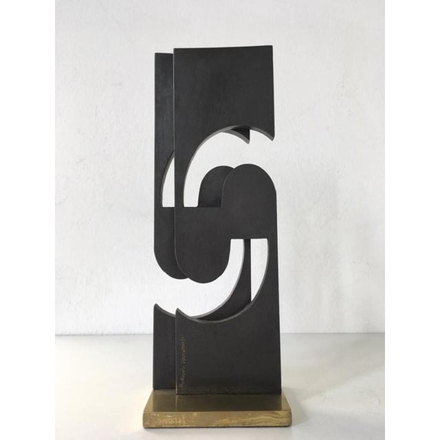 Roberto Vecchione, Postmodern Abstract Sculpture, 1998, Metal For Sale - Image 6 of 16