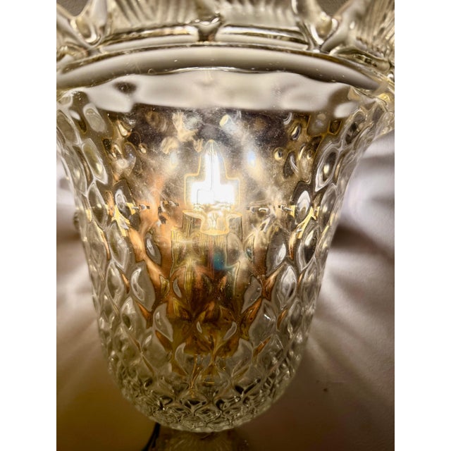 1980s Wall Lighting in Gold Glass Murano by Barovier & Toso, Italy, 1980, Set of 2 For Sale - Image 5 of 10
