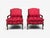 French Pair of Tortoise Shell Lounge Chairs/ Marquis by Theodore Alexander, Fauteuils For Sale - Image 3 of 15