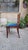 Blue Chair in Walnut Burl with Blue Seat in the style of Gio Ponti, 1930s For Sale - Image 8 of 11
