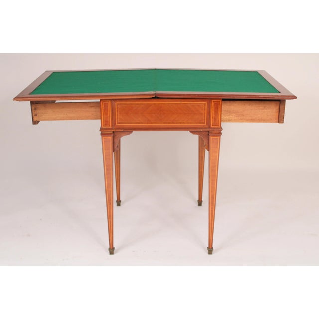 Louis XVI Style Games Table For Sale - Image 4 of 13