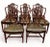 Hepplewhite Dining Chairs with Green Leather Upholstery and Prince of Wales Feathers, Set of 8 For Sale - Image 14 of 14