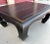2010s Distressed Solid Wood Asian Ming/Chow Leg Coffee Table For Sale - Image 5 of 8