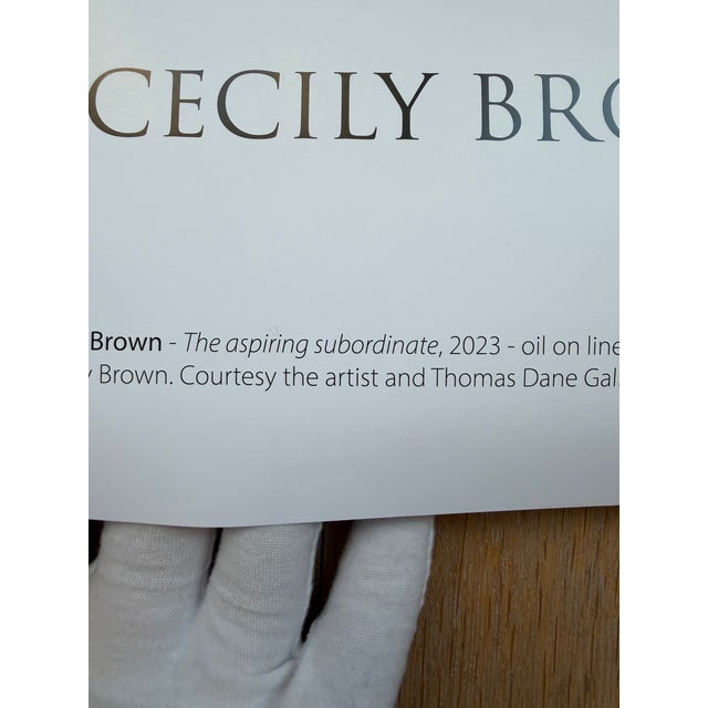 Abstract Cecily Brown, the Aspiring Subordinate, 2023, Copyright Cecily Brown, Courtnesy the Artist and Thomas Dane Gallery For Sale - Image 3 of 9