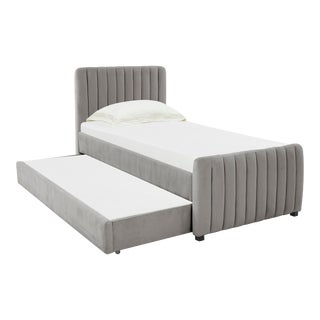 Angela Grey Trundle in Twin For Sale