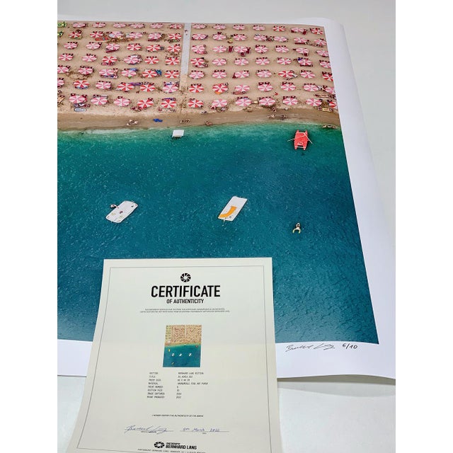 Paper "AV_Adria_010" Contemporary Limited Edition Fine Art Photograph Print by Bernhard Lang For Sale - Image 7 of 9