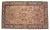 Distressed Turkish Rug Hand Knotted Vintage Oushak Area Rug - 4′ × 6′10″ For Sale - Image 6 of 13