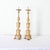 French Pair of 18th Century Gilt Candlesticks For Sale - Image 4 of 13