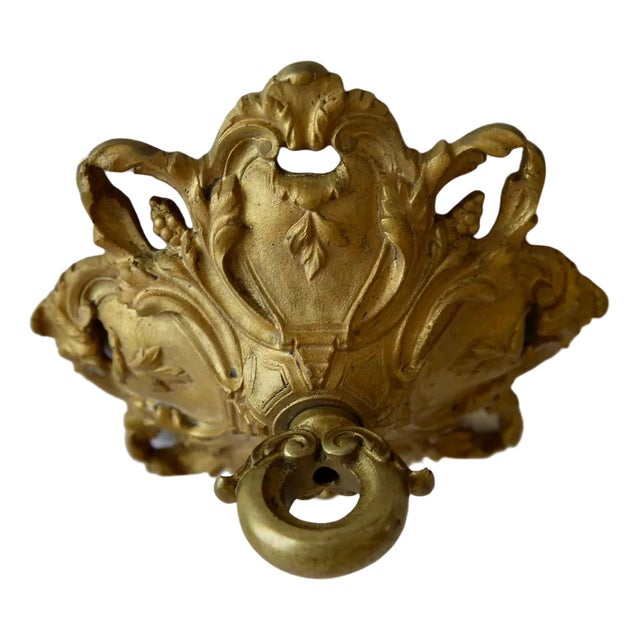 Louis XVI Gilded Bronze Ceiling Rose For Sale