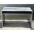 Vintage Wood Grain Metal Console Table For Sale In West Palm - Image 6 of 12