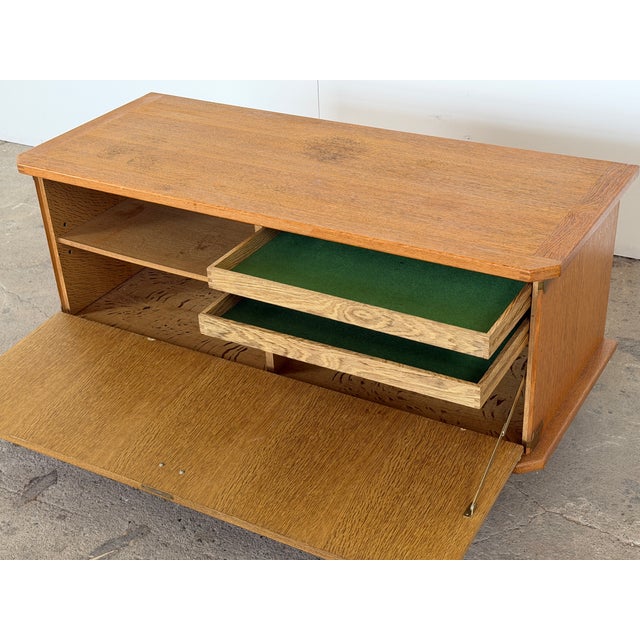 Mid-Century Modern Scandinavian Modern Oak Chest from Henning Kjærnulf, Denmark, 1960s For Sale - Image 3 of 12