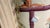 Vintage King-Size Chinoiserie Silk Upholstered Headboard With Carved Frame For Sale - Image 15 of 16