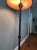 1940s 1940s Tommi Parzinger Style Scrolled Black Iron Floor Lamp For Sale - Image 5 of 9