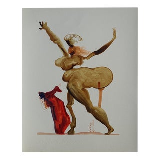 Salvador Dali, Traitors to Their Hosts, Woodcut For Sale