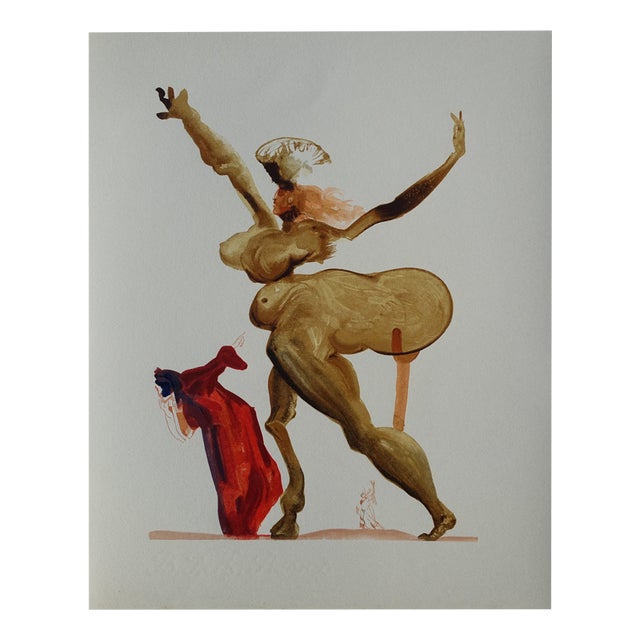 Salvador Dali, Traitors to Their Hosts, Woodcut For Sale