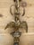 Traditional Antique Italian Federal Style Figural Carved Gold Gilded Candle Wall Sconce - Pair For Sale - Image 3 of 9