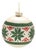 Nordic Glass Ball Ornament (Set of 6) For Sale