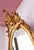 Antique French Louis XV Oval Gilt Mirror, 1913 For Sale - Image 4 of 15