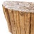 Petrified Wood Top Organic Teak Console Table For Sale - Image 13 of 14