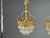 19th Century French Louis Xvi, Chandeliers, Dore Bronze, Crystal, France, 19th Century For Sale - Image 5 of 17