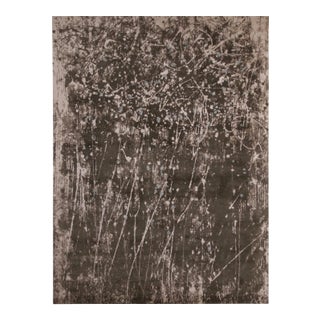 Rug & Kilim’s Abstract Rug in Brown With All-Over Pattern For Sale