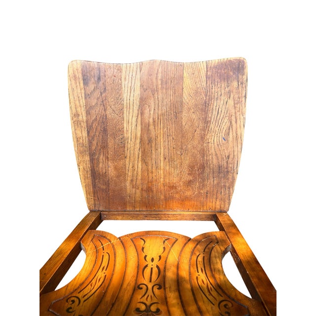 Early 20th Century Carved Wooden Dining Chairs - Set of 6 For Sale - Image 4 of 12