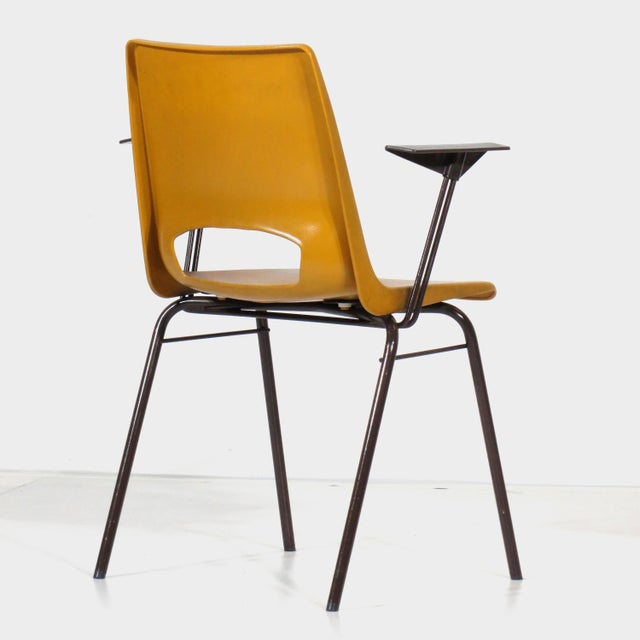 Mid-Century Desk Armchairs from Ahrend De Cirkel, 1970s, Set of 6 For Sale - Image 9 of 12