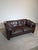 Animal Skin DS 17 Dark Burgundy Brown Sofa from de Sede, Set of 2 For Sale - Image 7 of 9