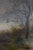 Vintage Oil Painting of House/Cottage in Winter For Sale - Image 11 of 12