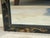 Paint Mid-20th Century Chinoiserie Black Lacquer Hand-Painted Wall Mirror For Sale - Image 7 of 8