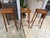 Vintage High Bar Stools in Wood, 1950s, Set of 3 For Sale - Image 9 of 18