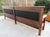 Rare 10ft Arts & Crafts Tiger Oak Leather Bench ~ Train Station or Fraternal Club Seating ~ Limbert / Stickley Craftsman Era For Sale - Image 15 of 18