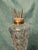 Late 19th Century Antique 14" Tall Victorian Cut Glass Oil Lamp Fluid Burner Snuff Caps C1880 For Sale - Image 5 of 11