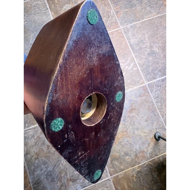 Black Pair of Rare Retired David Gulassa Candlesticks Wood & Bronze. Renowned Artist From the Pacific Northwest. These Are Heavy and Gorgeous - For Sale - Image 8 of 8