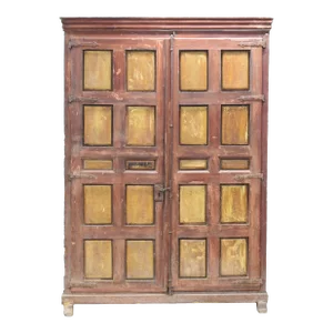 18th Century Painted Armoire
