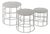 Reton Cylindrical Coffee Tables by Antonino Sciortino for Atipico, Set of 3 For Sale