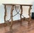 Spanish 19th Side Table of Chestnut With Carved Lyre Legs, Spanish, 19th Century For Sale - Image 3 of 13