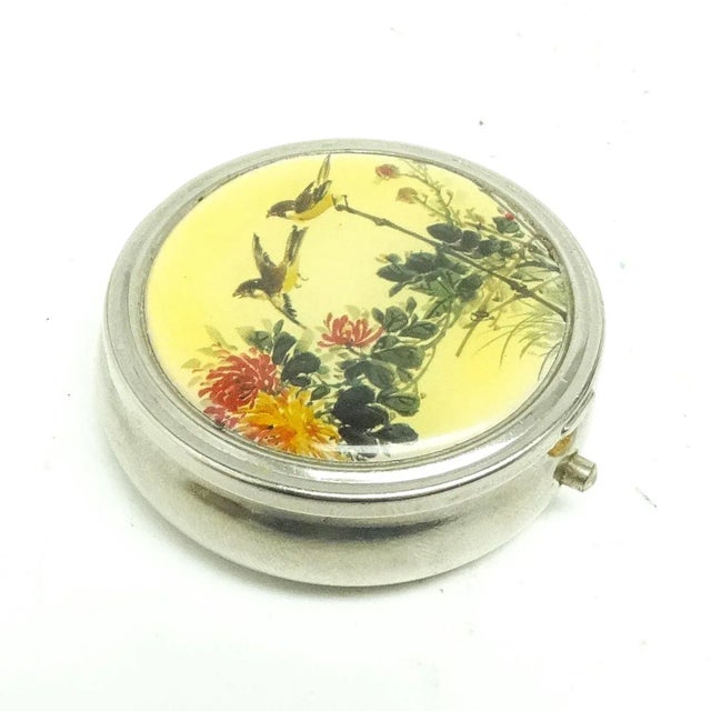 Postmodern Polish Pill Container, 1960s, in Worn conditions. Designed 1960 to 1969