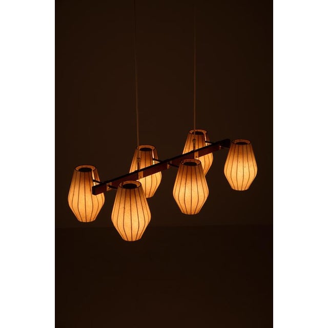 Ceiling Lamp attributed to Hans Bergström, Sweden, 1950s, Set of 2 For Sale - Image 3 of 12