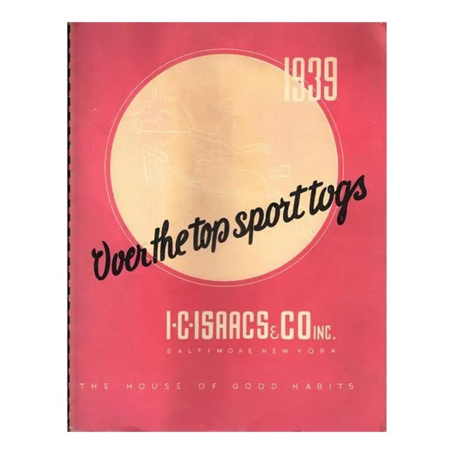 Over the Top Sport Togs 1939 Apparel Arts Equestrian Catalog For Sale