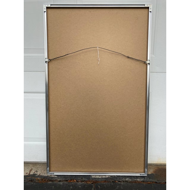 1970s Pop Art Exhibition Poster by Neville Smith, Framed For Sale - Image 9 of 13