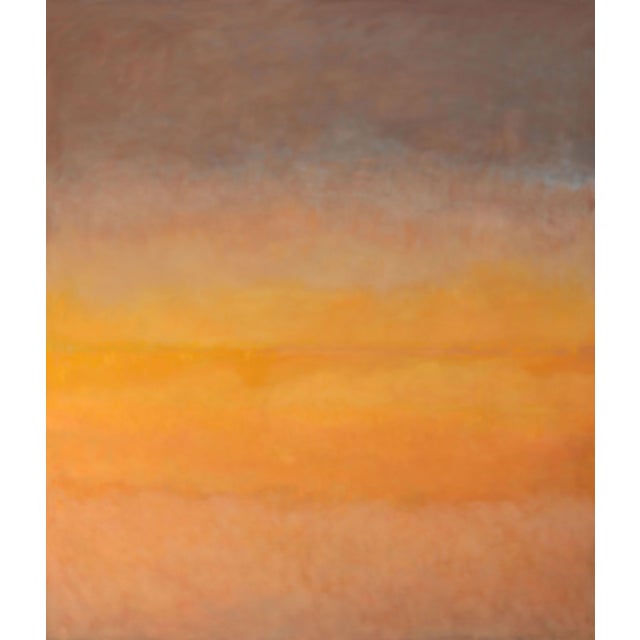 2020s Contemporary Abstract Oil and Mixed Media on Linen "Deep Time" by Janise Yntema For Sale - Image 5 of 5